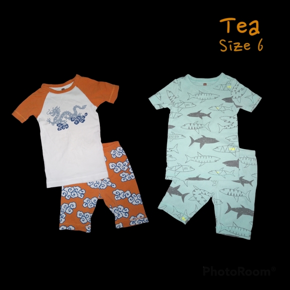 Tea Collection Other - 2 sets of Tea boys pajamas